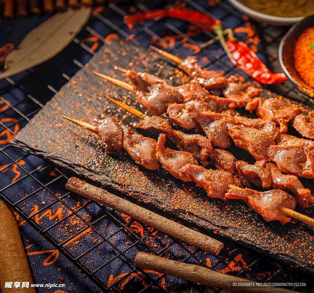 美味烤肉串