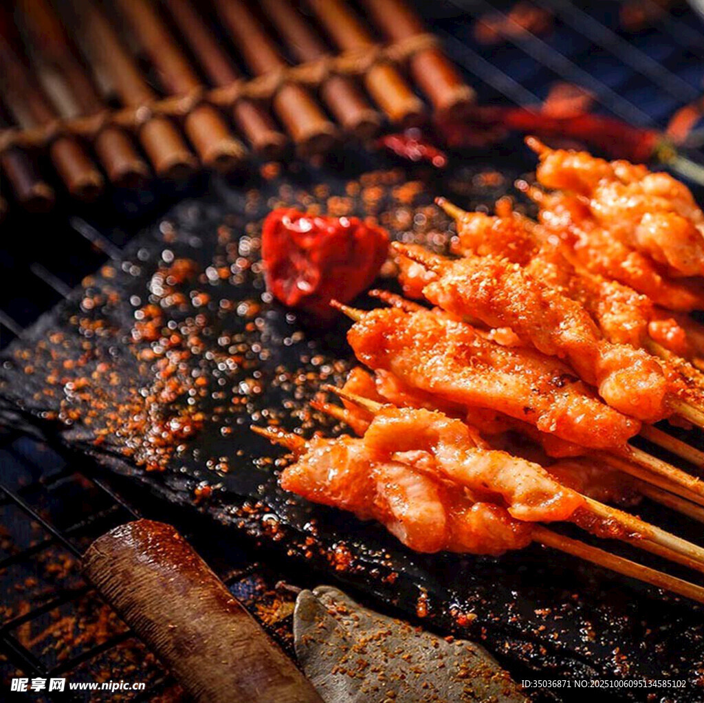 美味烤肉串