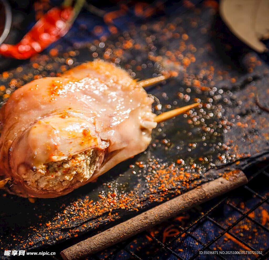 烤鸡肉串