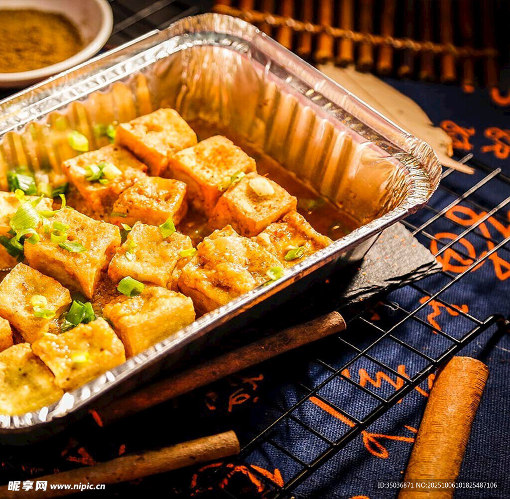 锡纸盛豆腐