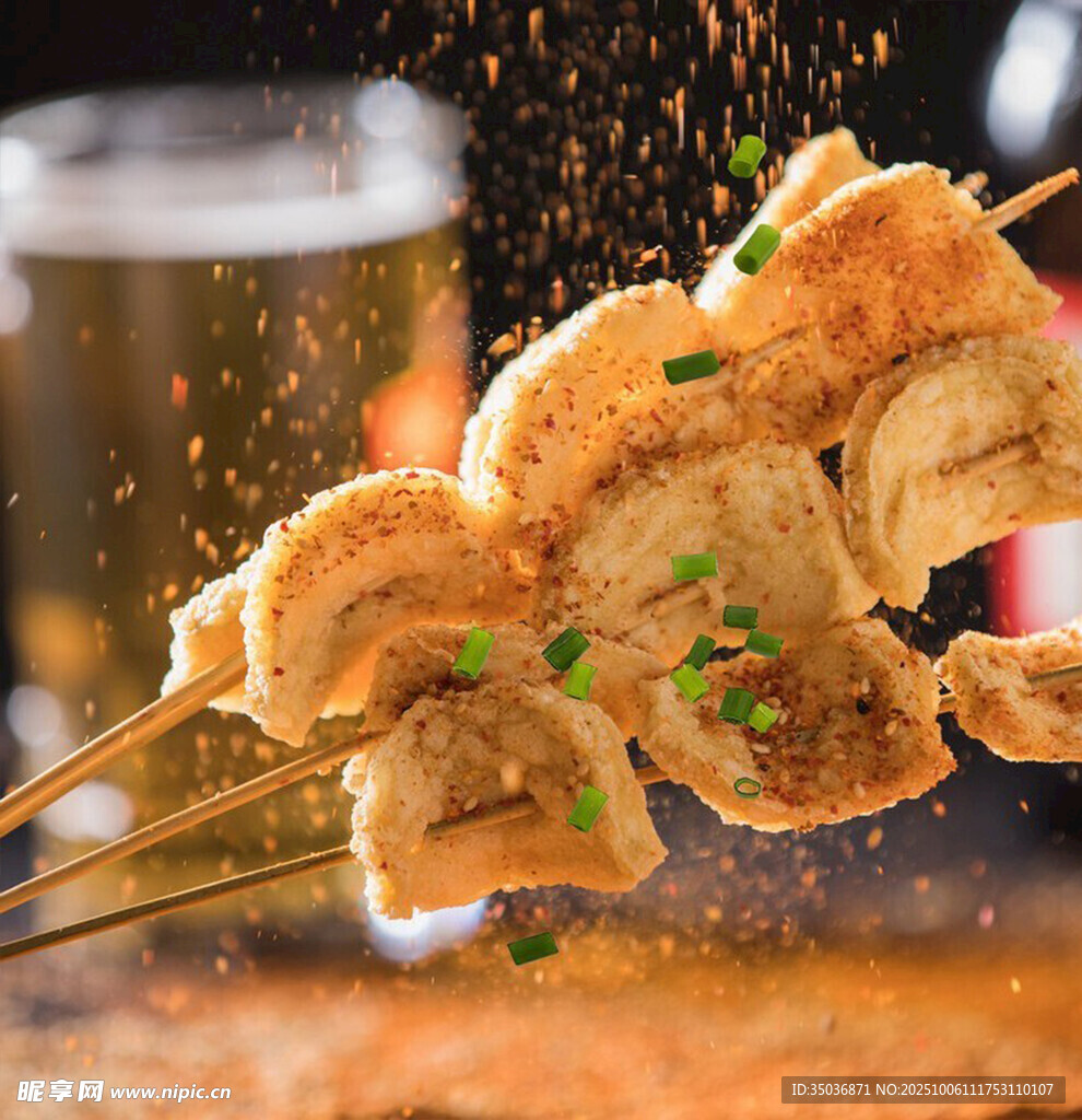 香酥炸鱿鱼串