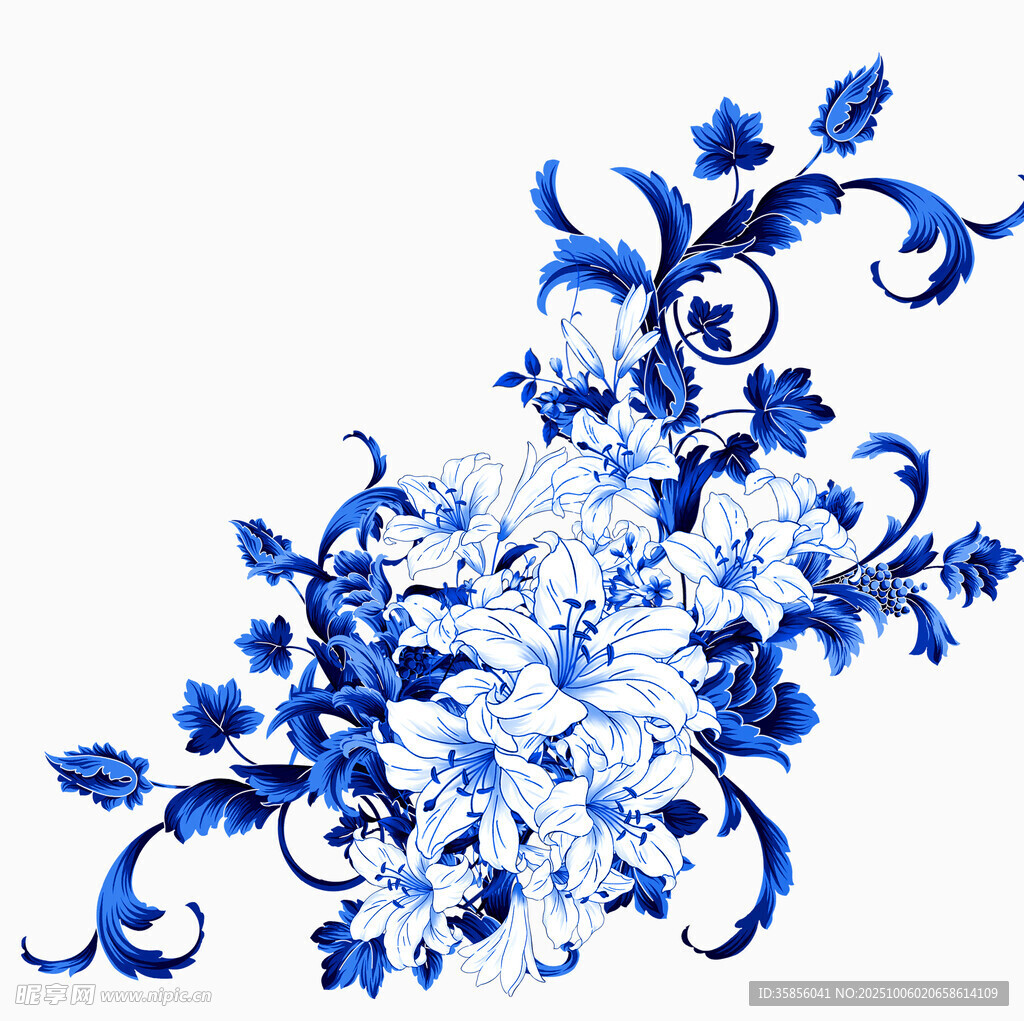 水彩花 手绘花