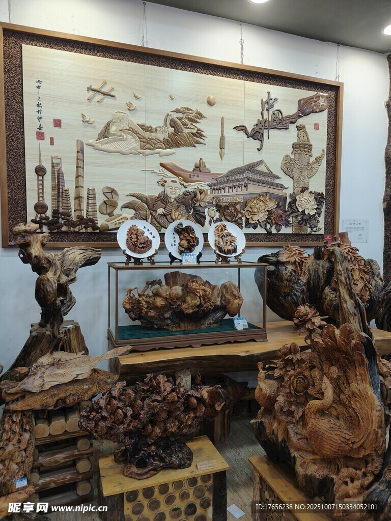 精美木雕展示