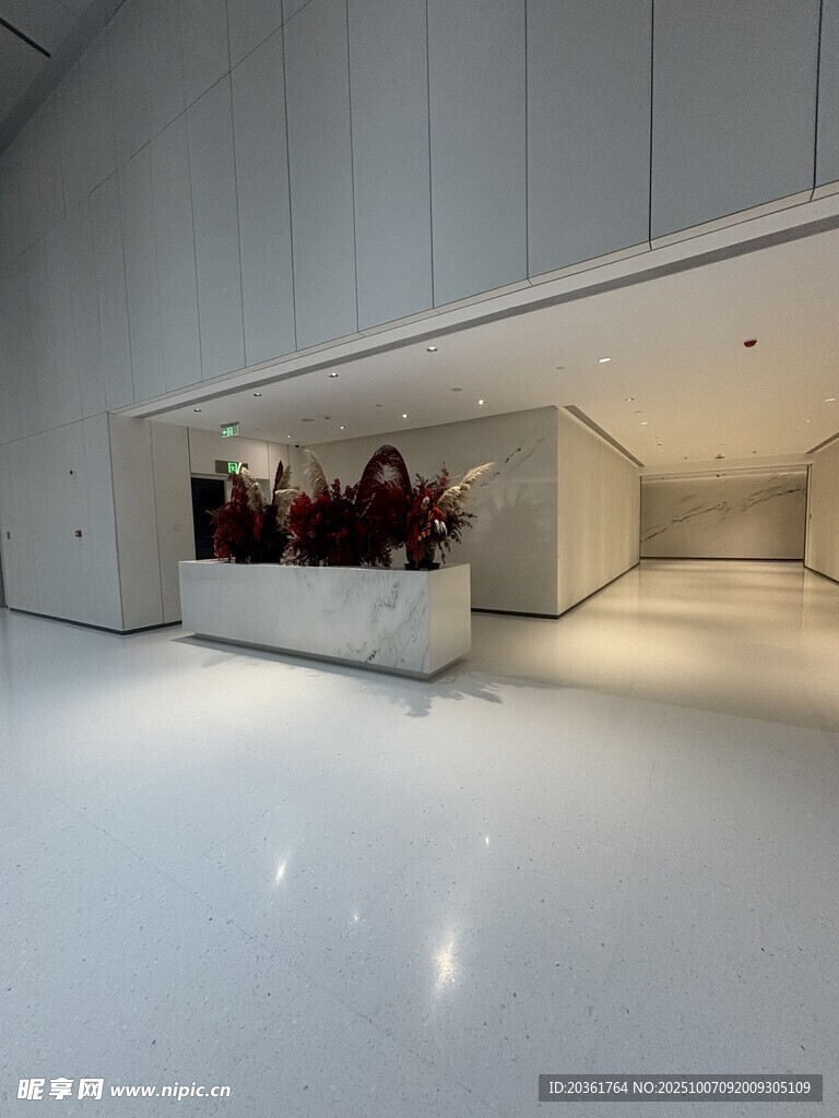 现代简约风格接待区空间