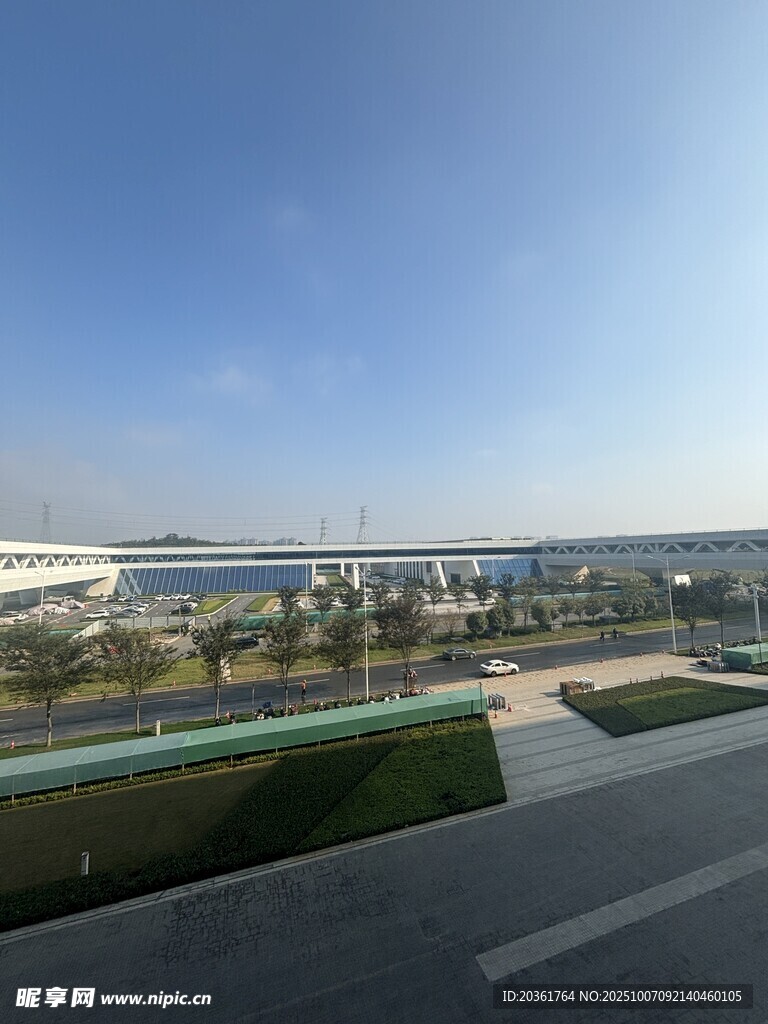 城市景观俯瞰图