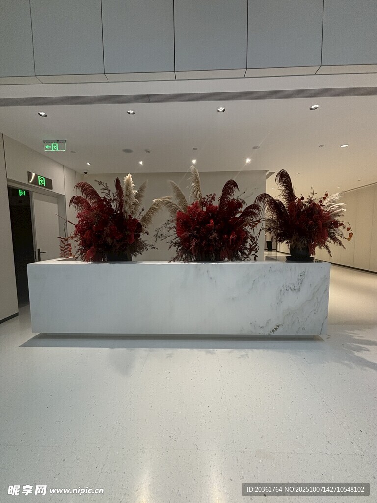 现代简约风格的前台景观