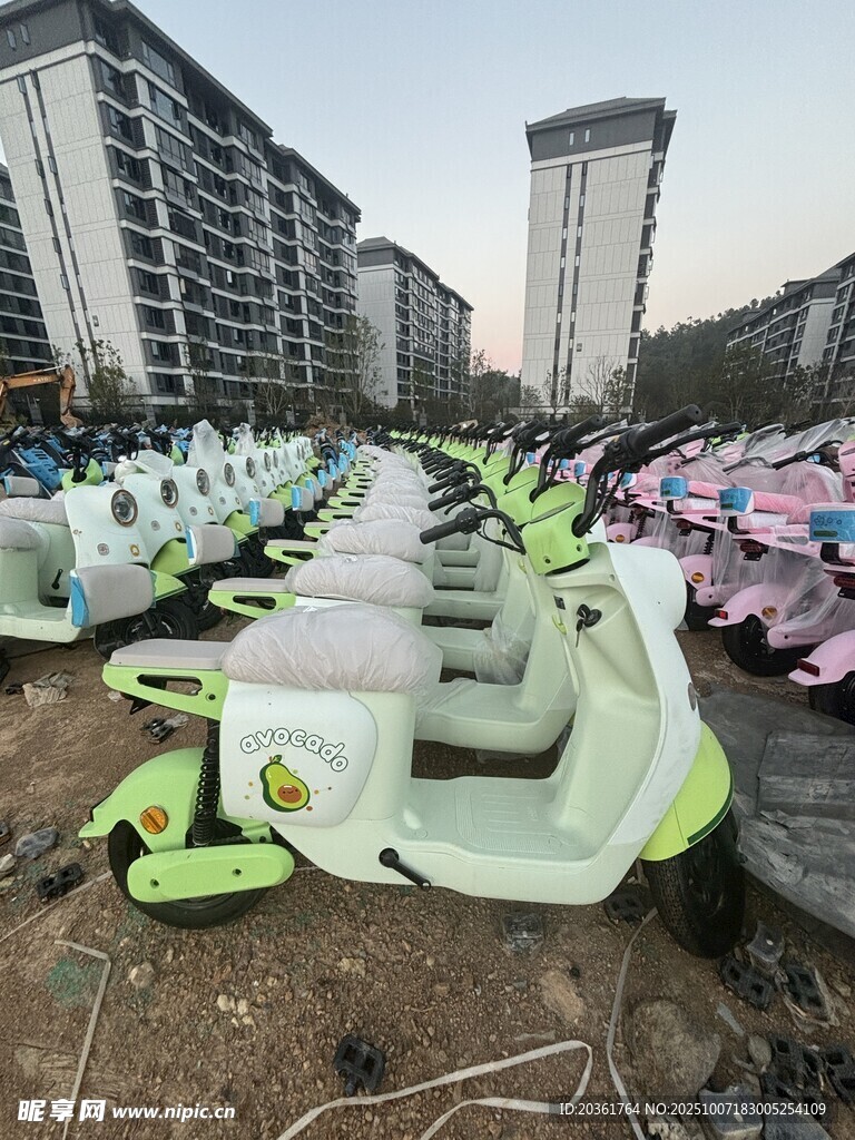 共享单车停车场