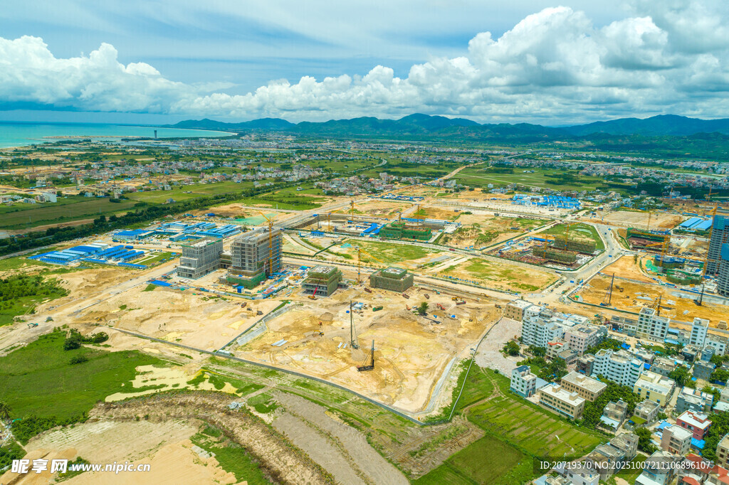 城市建设航拍景观