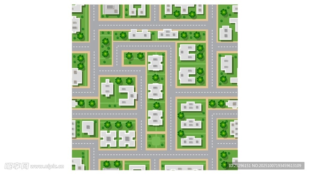 社区道路方位