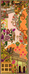 缤纷多彩的花卉建筑景观