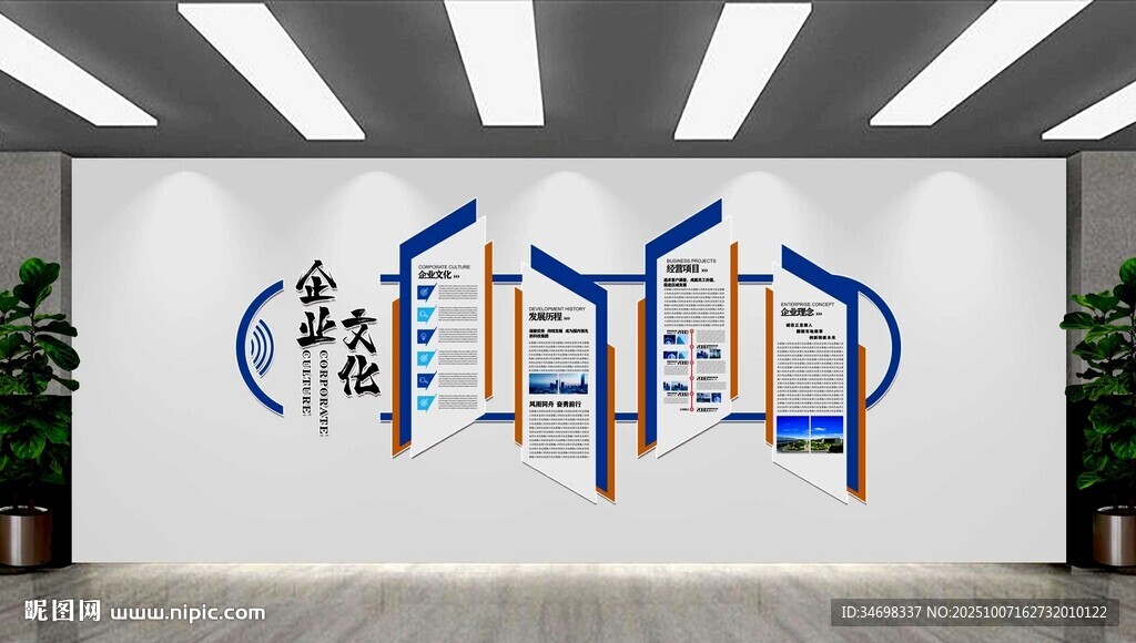 银行文化墙历程发展
