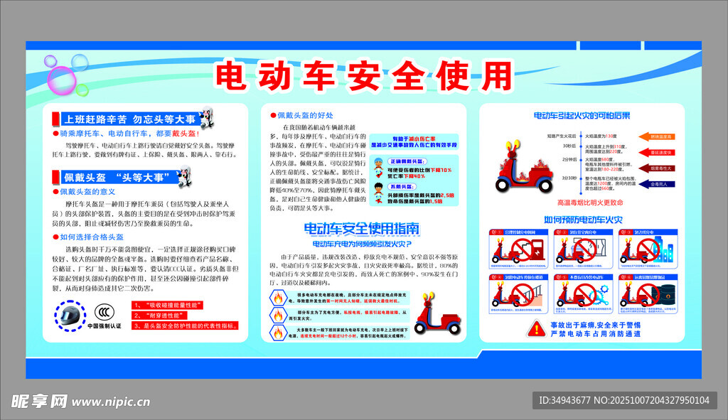 消防安全使用宣传栏
