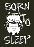猫头鹰生来为眠