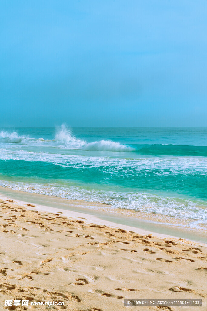 美丽沙滩海景