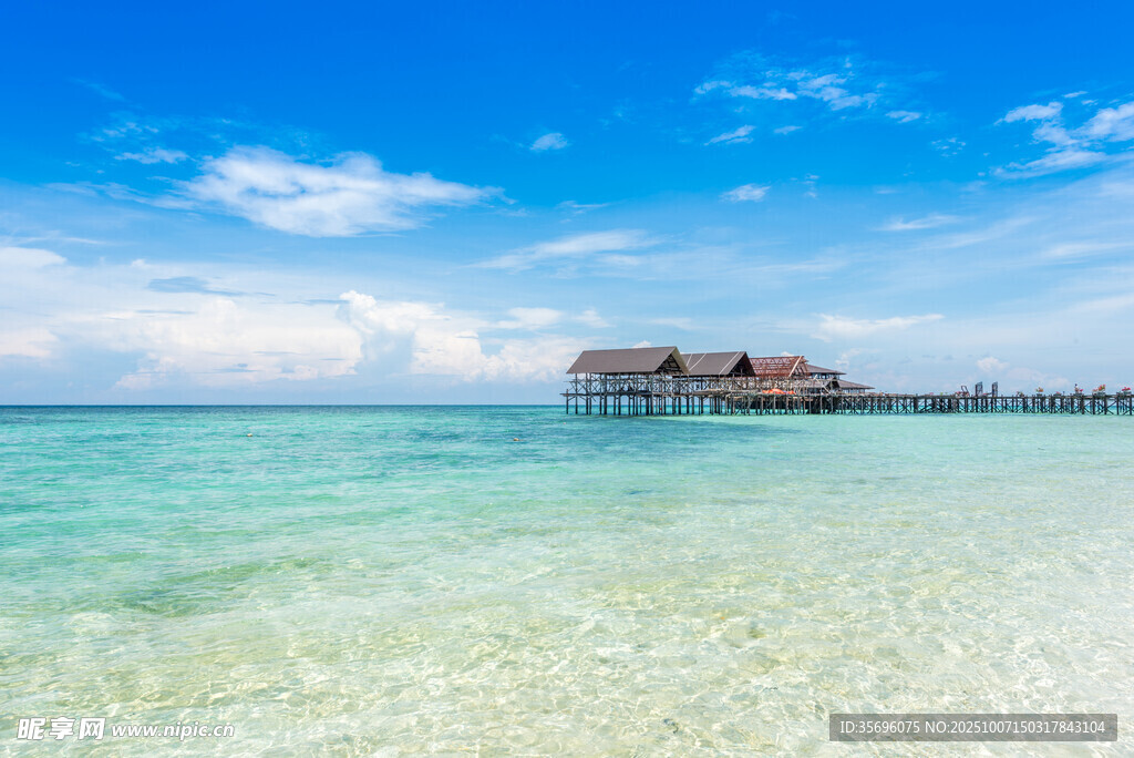 美丽海岛海景风光
