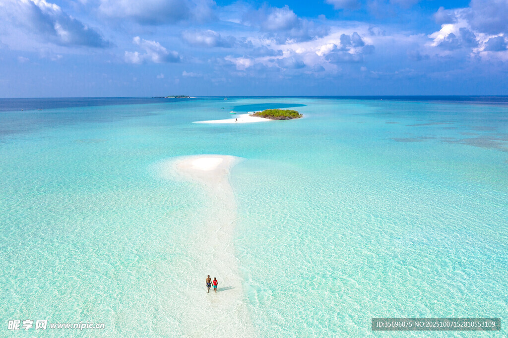 梦幻海岛浅滩美景