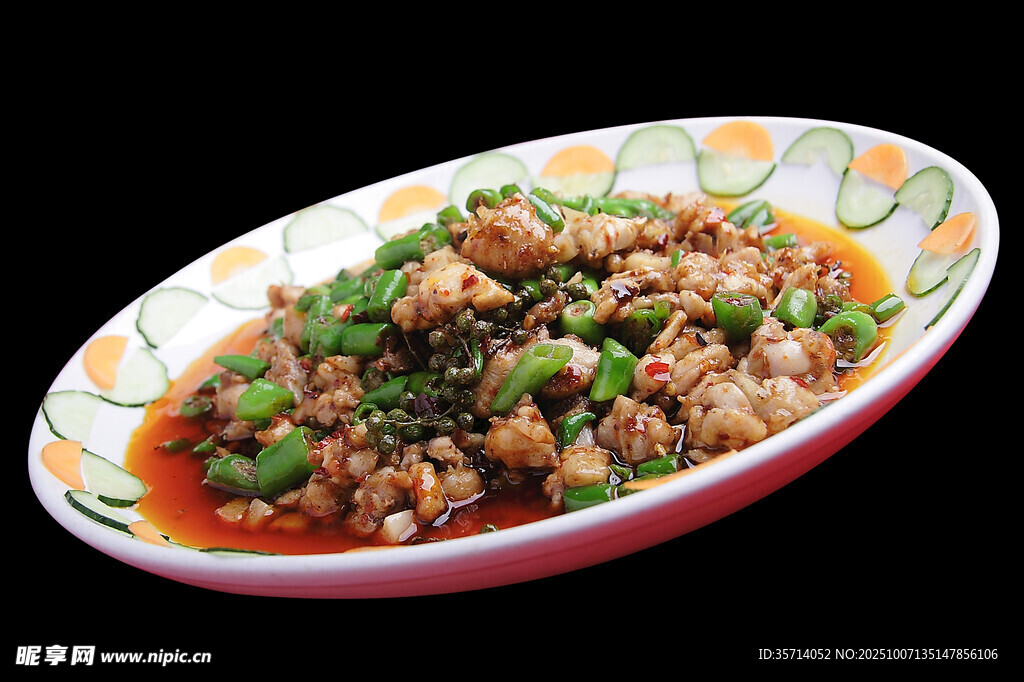美味青椒炒肉末