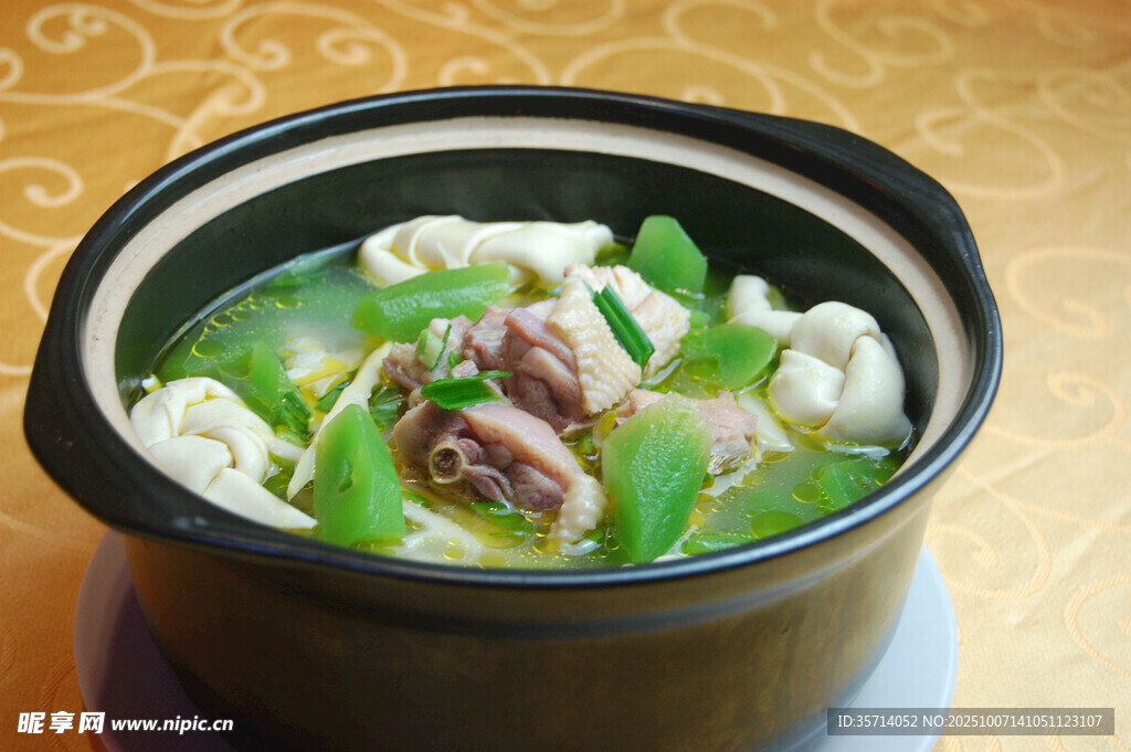 青菜瘦肉煲