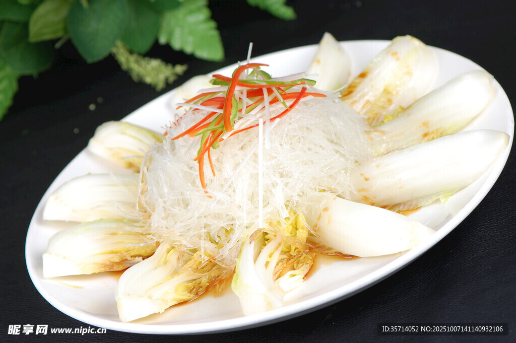 蒜蓉粉丝蒸娃娃菜