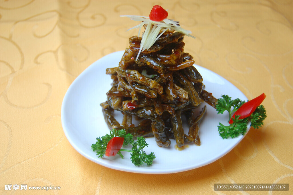 美味酱菜摆盘