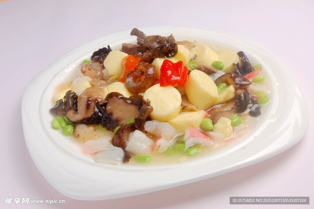 美味三鲜炒豆腐