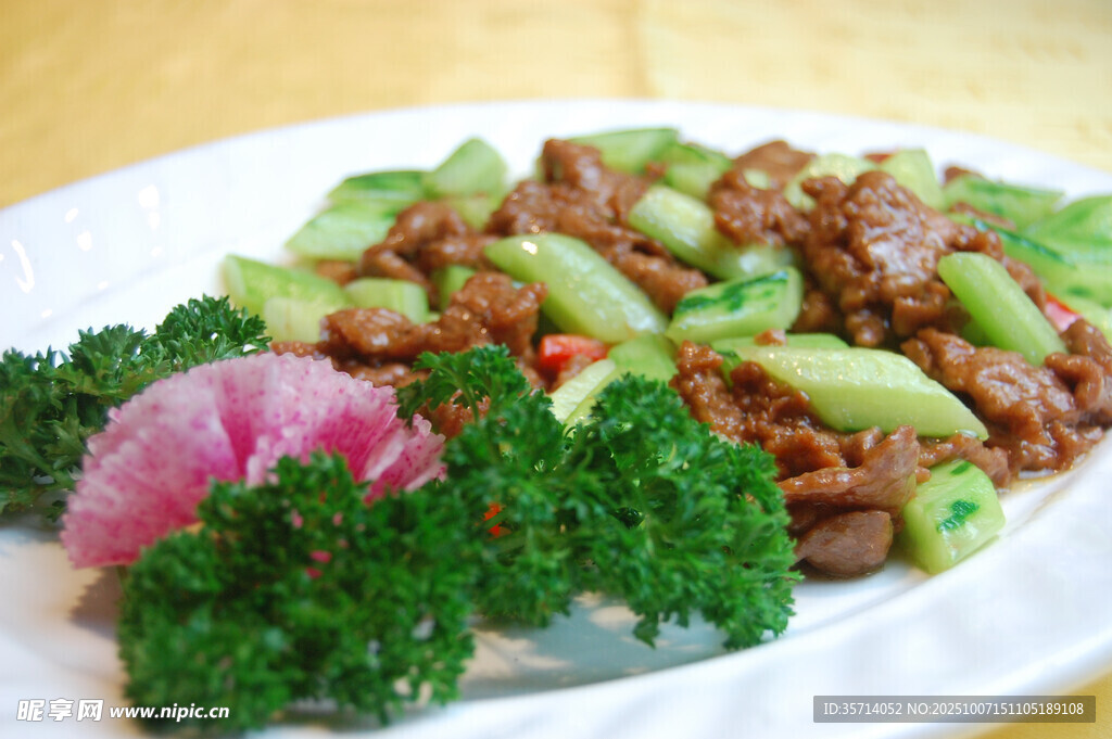 西兰花炒牛肉