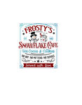 Frosty雪人蛋糕包装设计