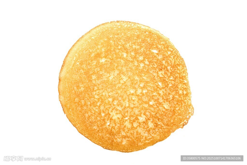 金黄圆形煎饼