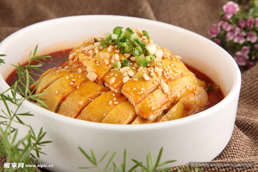 美味酱汁鸡肉