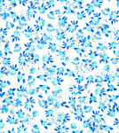 小碎花 小蓝花