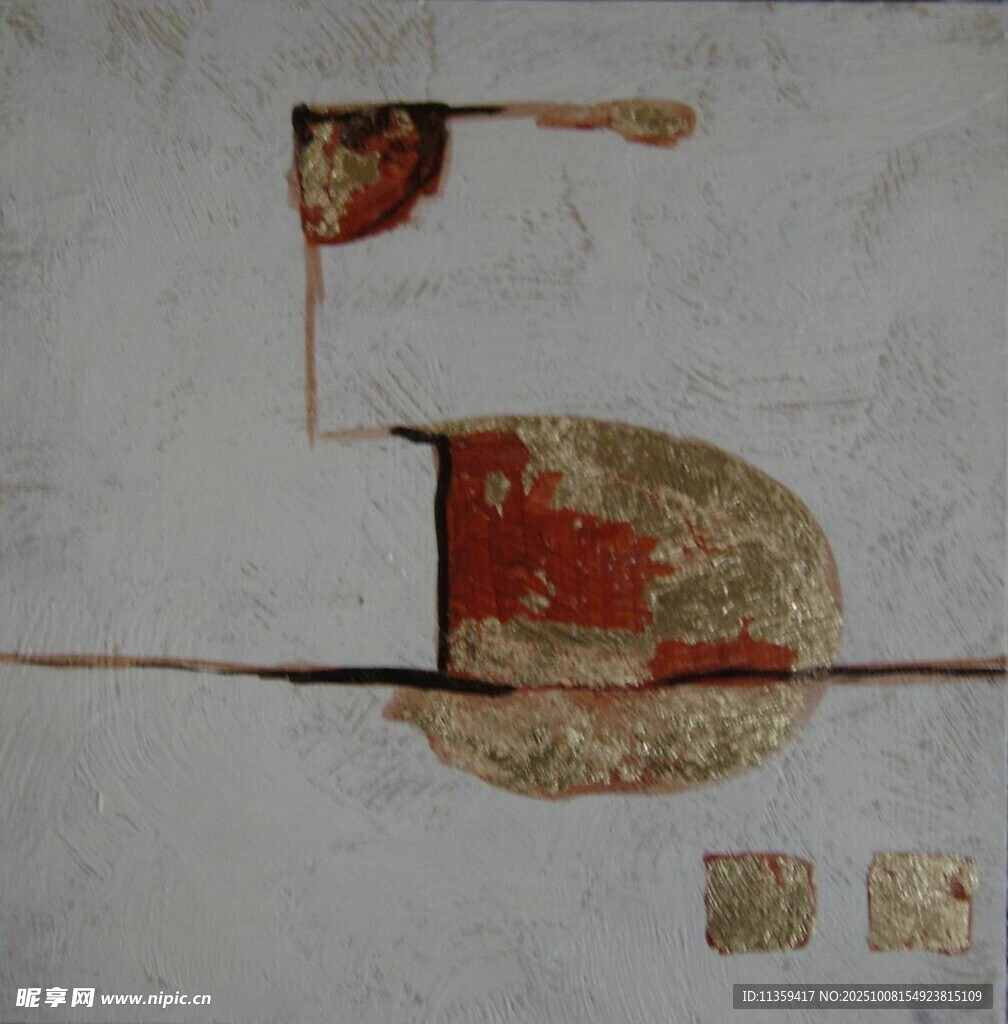 古代墙面装饰残迹