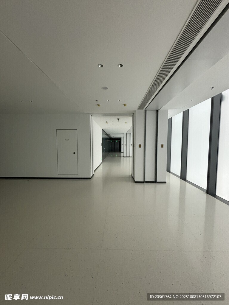 空旷现代室内空间场景