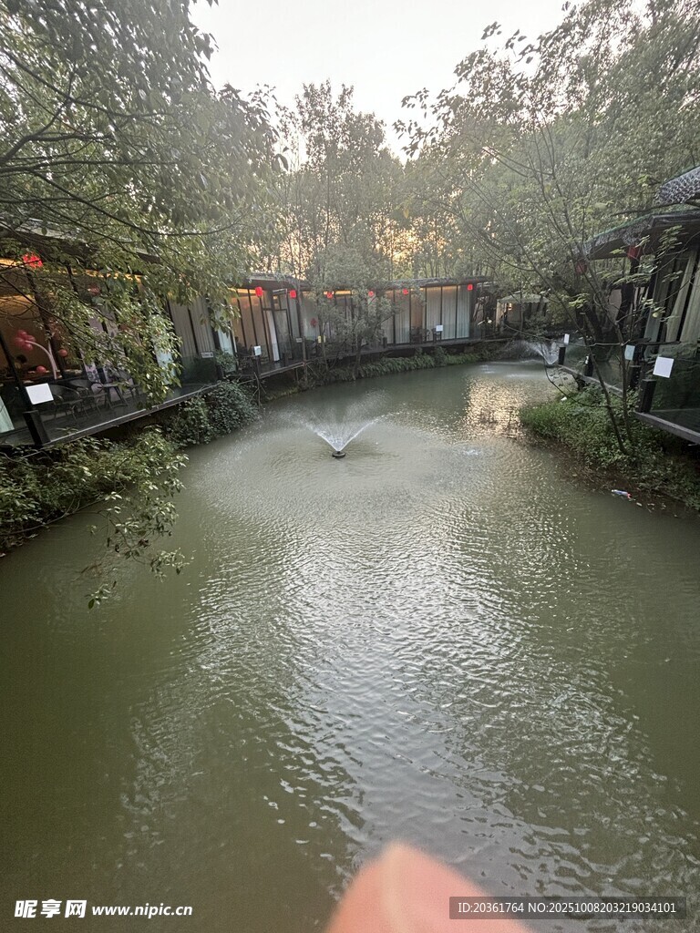 水乡河道景色