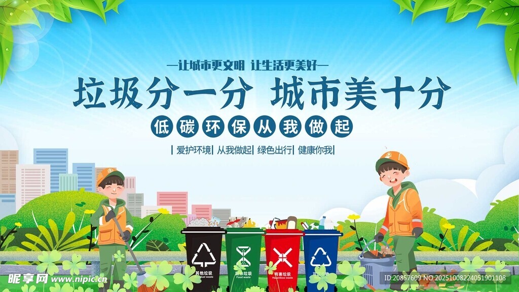 垃圾分类场景