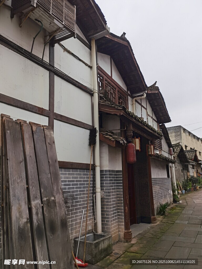 古旧民居小巷风景