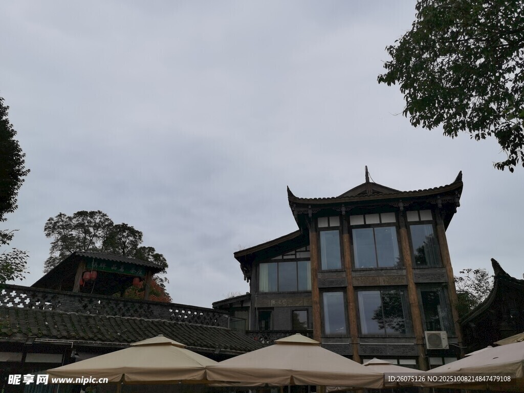 中式古建筑景观