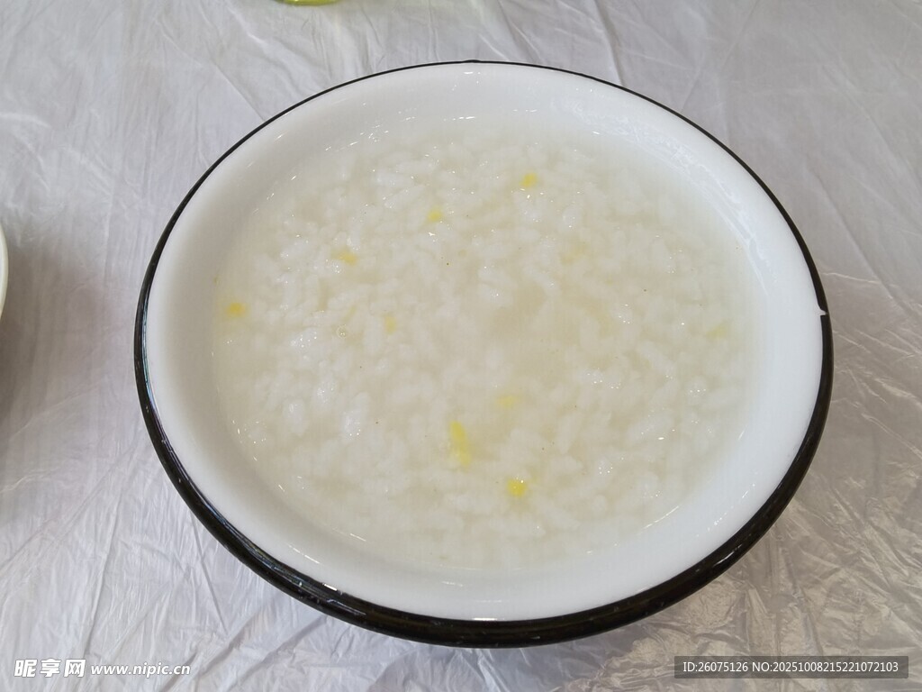 一碗清香米粥