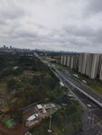 城市道路与建筑群景观