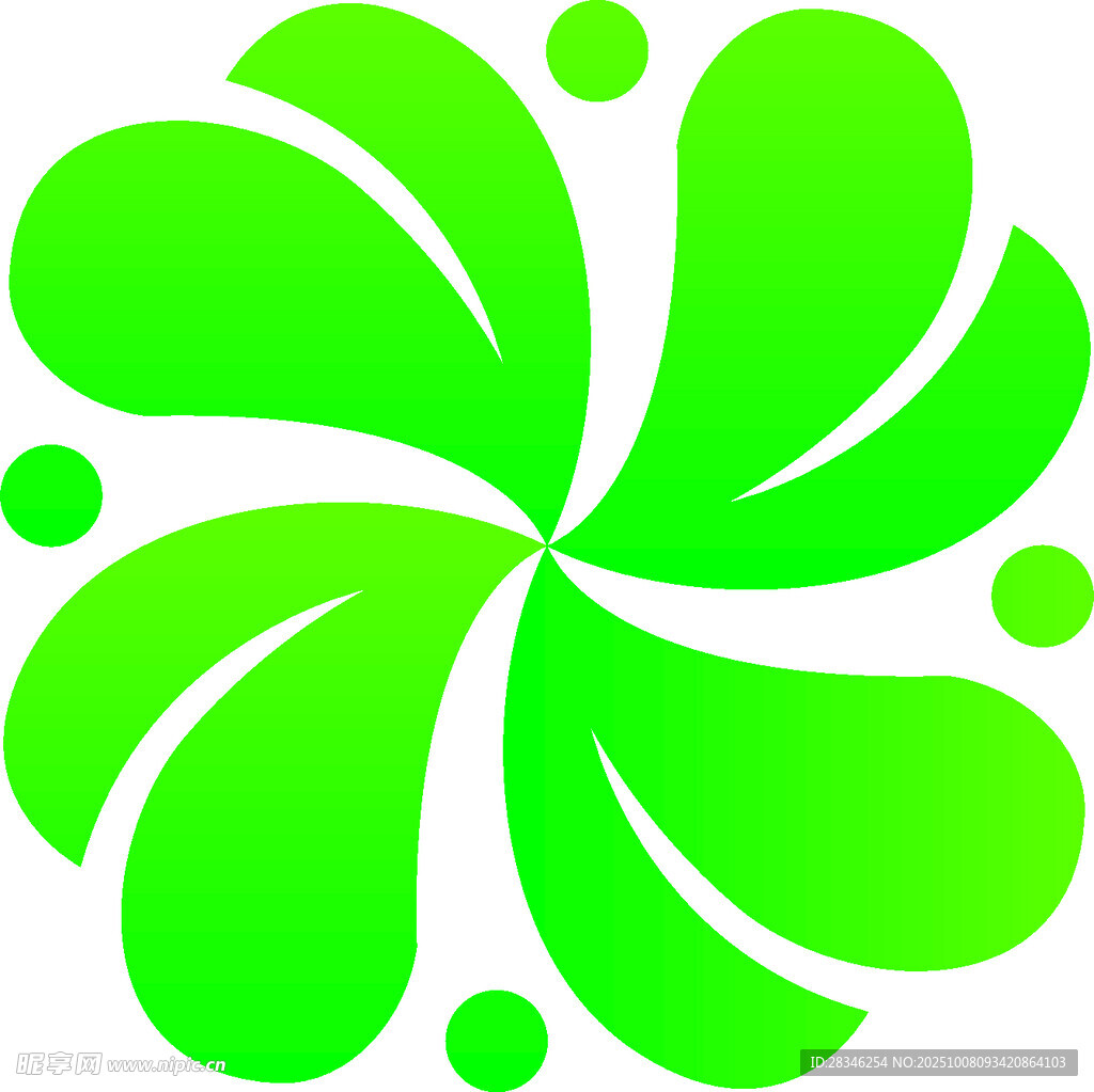 绿色 logo 图标 圆形 