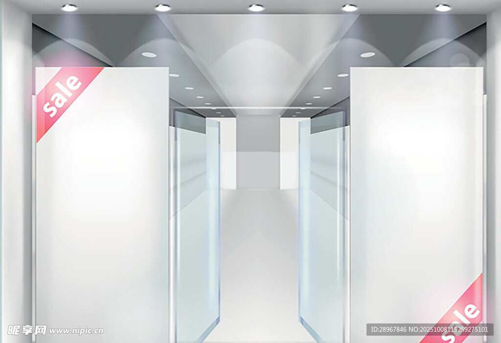 现代简约风格电梯内部空间