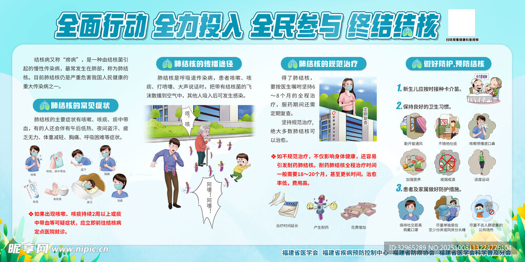 肺结核 结核病 宣传栏 