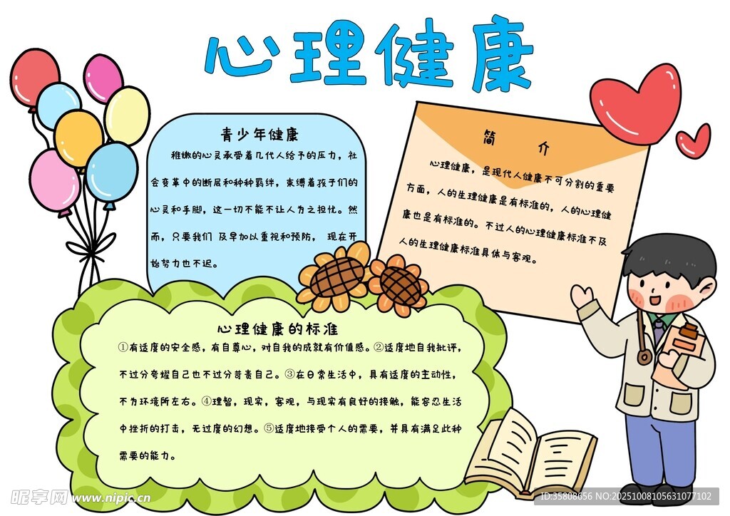 心理健康教育手抄报