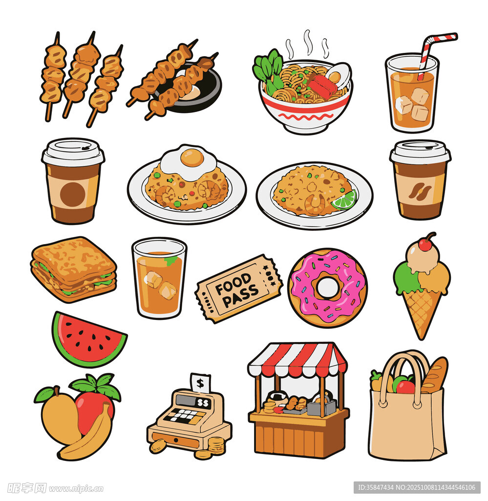 美食插图