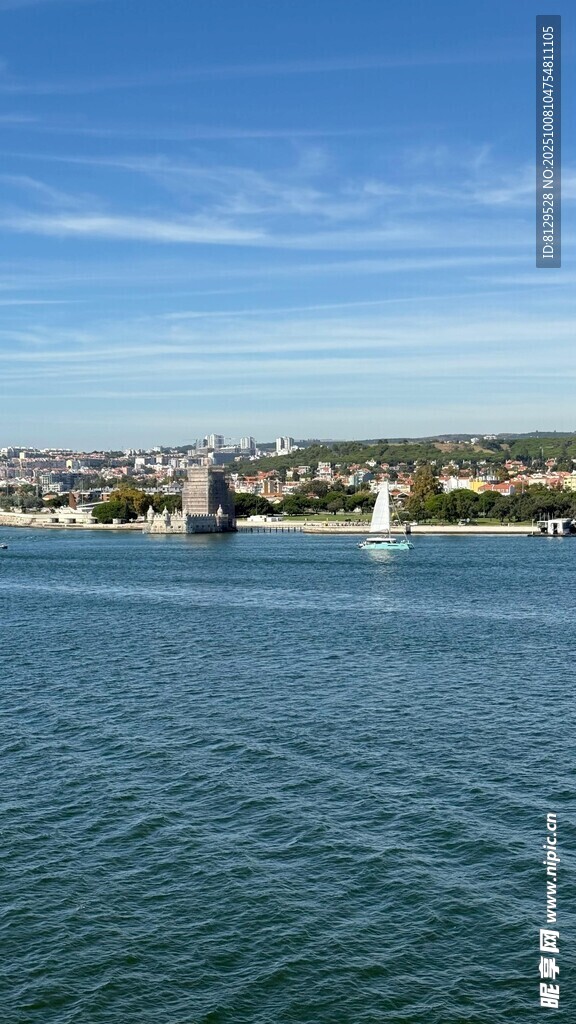 海滨城市美丽海景风光