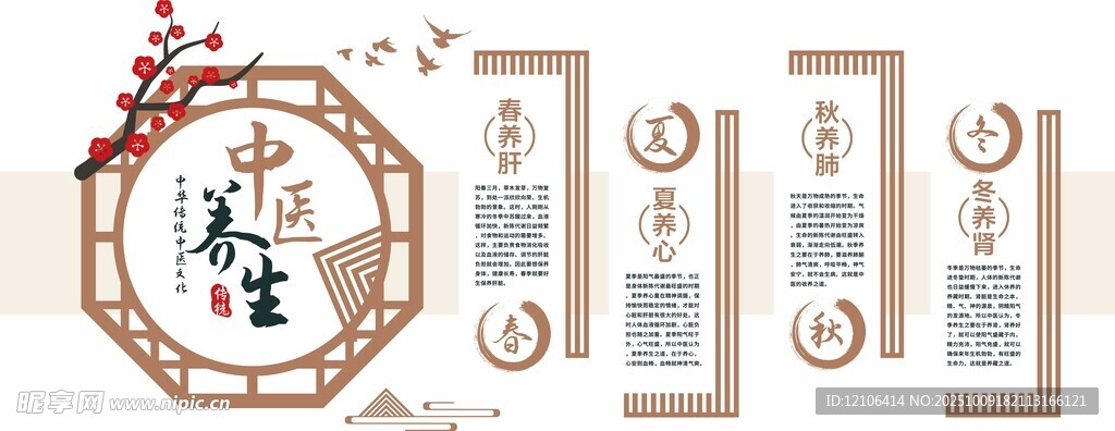 中医养生文化墙