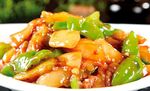美味青椒炒肉土豆片
