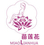 苗莲花logo