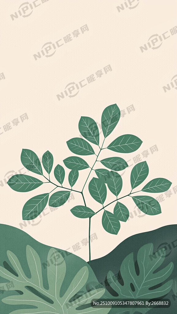 主题海报 遇见植物恐龙-银缕梅