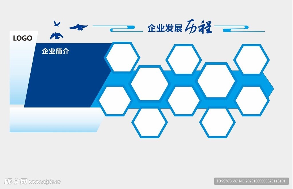 企业文化墙 发展历程