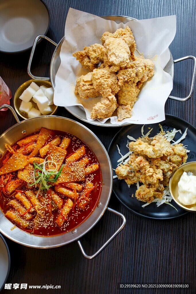 韩式美食组合 